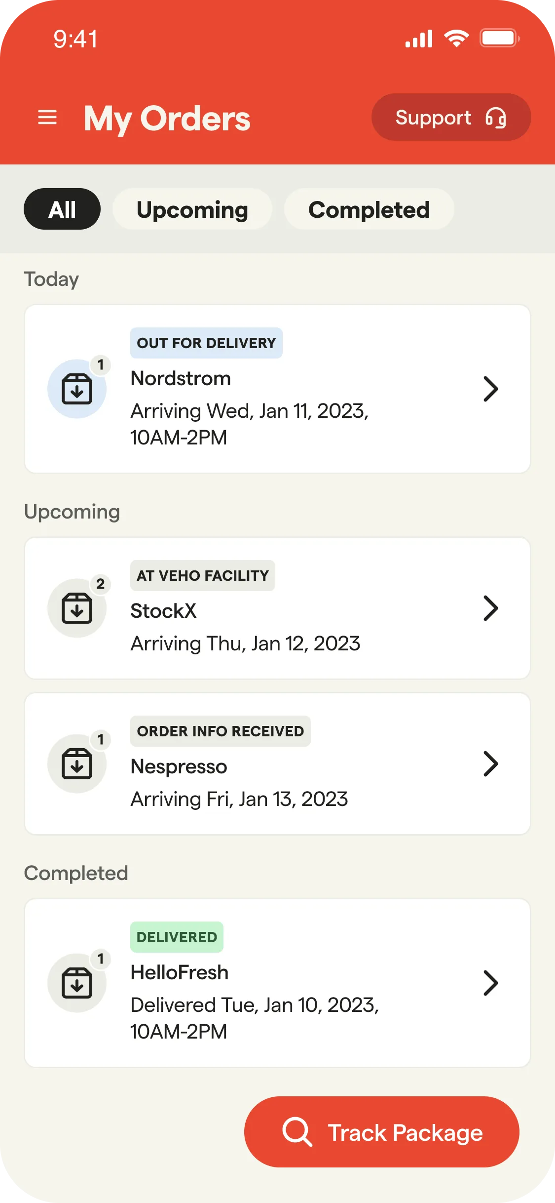 LastMile Delivery Logistics For Veho